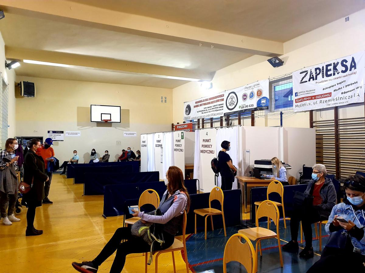 Punkt Szczepień Powszechnych w Dobczycach już działa