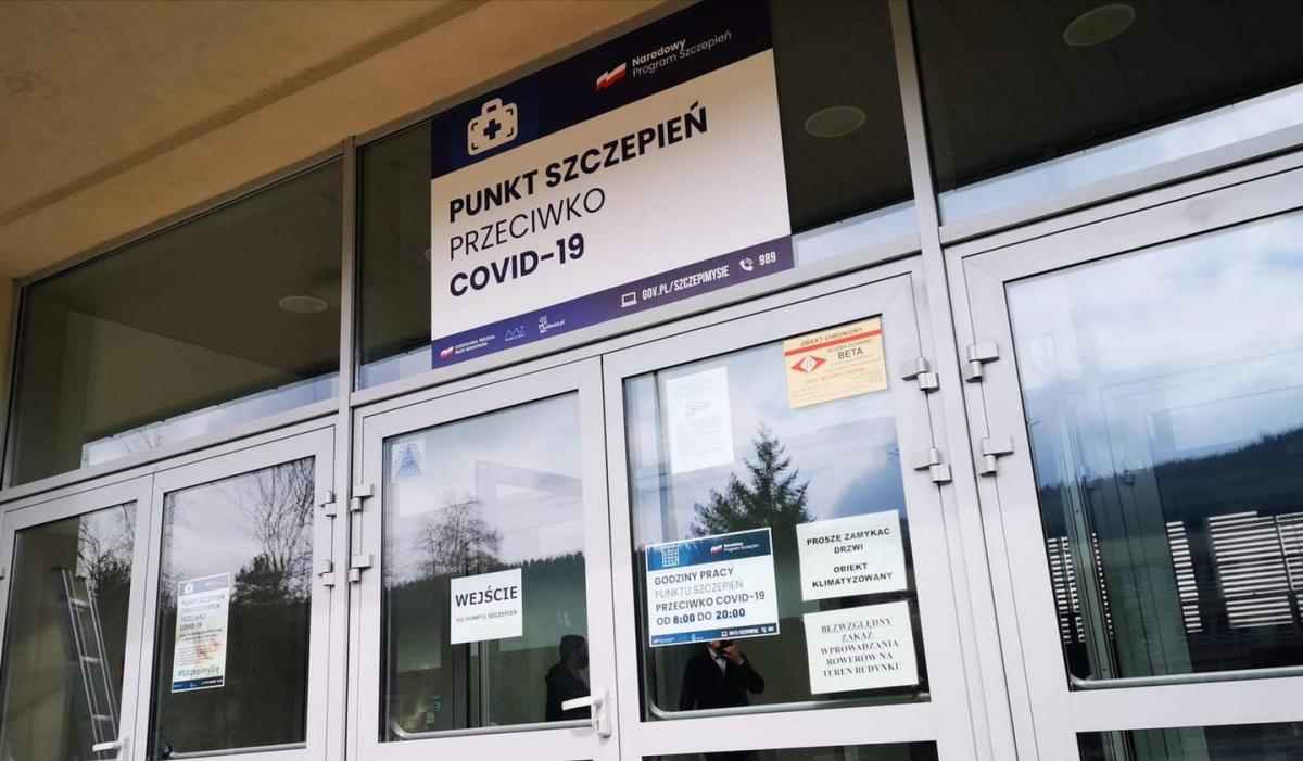 Ruszyła rejestracja na szczepienia w Punkcie Szczepień Powszechnych w Myślenicach