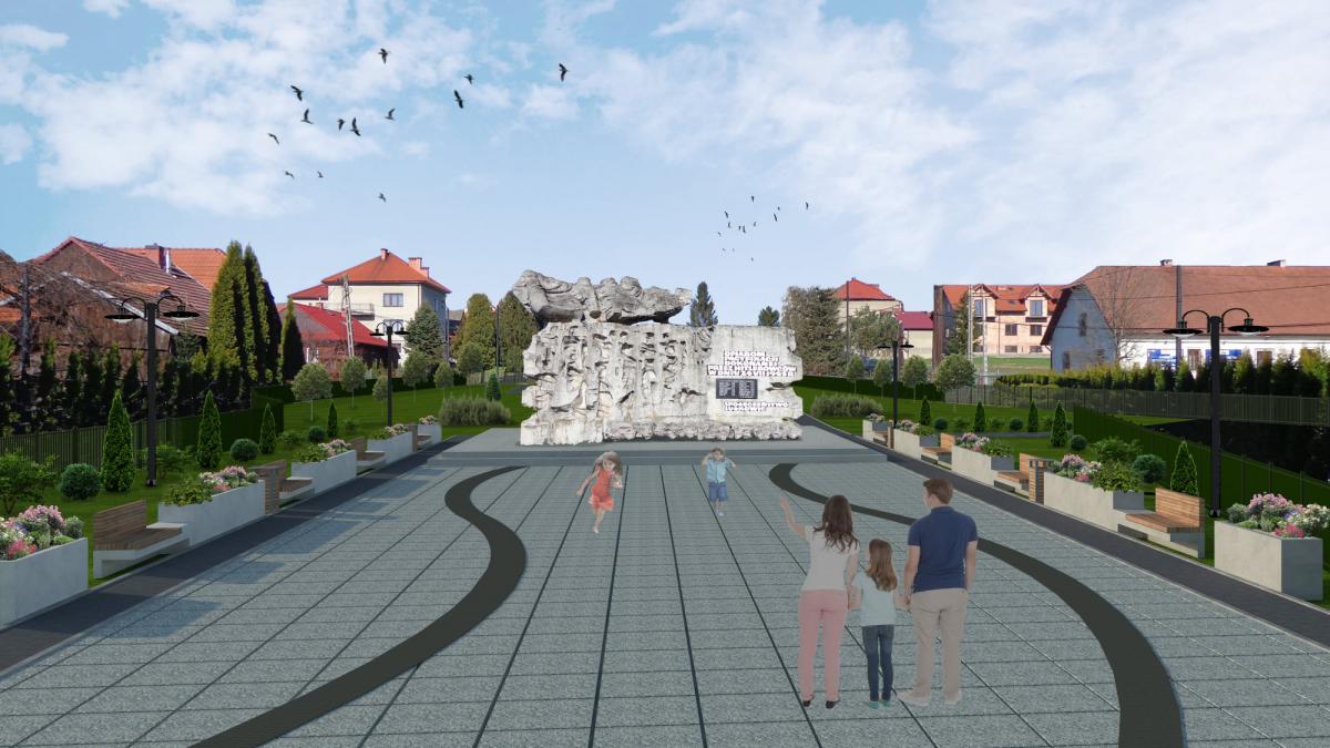 Sułkowicki Rynek przejdzie rewitalizację. Oto jak ma wyglądać po zmianach