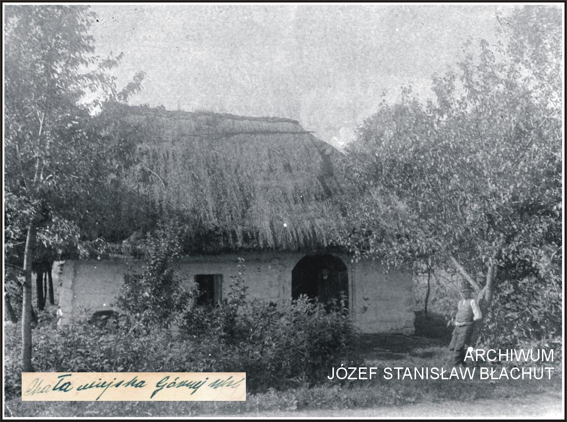 Perły Ziemi Myślenickiej. 1920 Wiejska Chata na Górnym Przedmieściu
