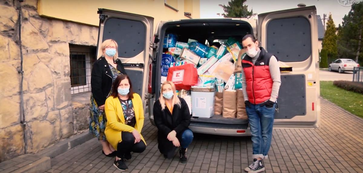 W kilka dni zabrali tyle, że zaopatrzyli cały szpital dziecięcy w Krakowie