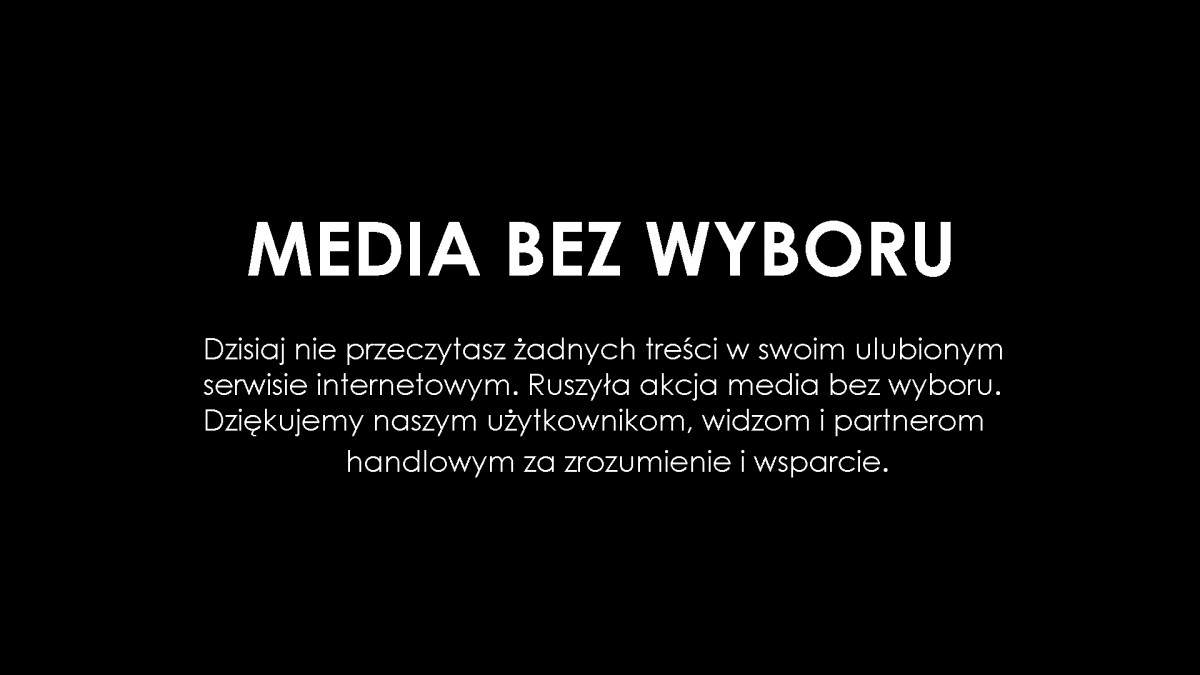 Media bez wyboru
