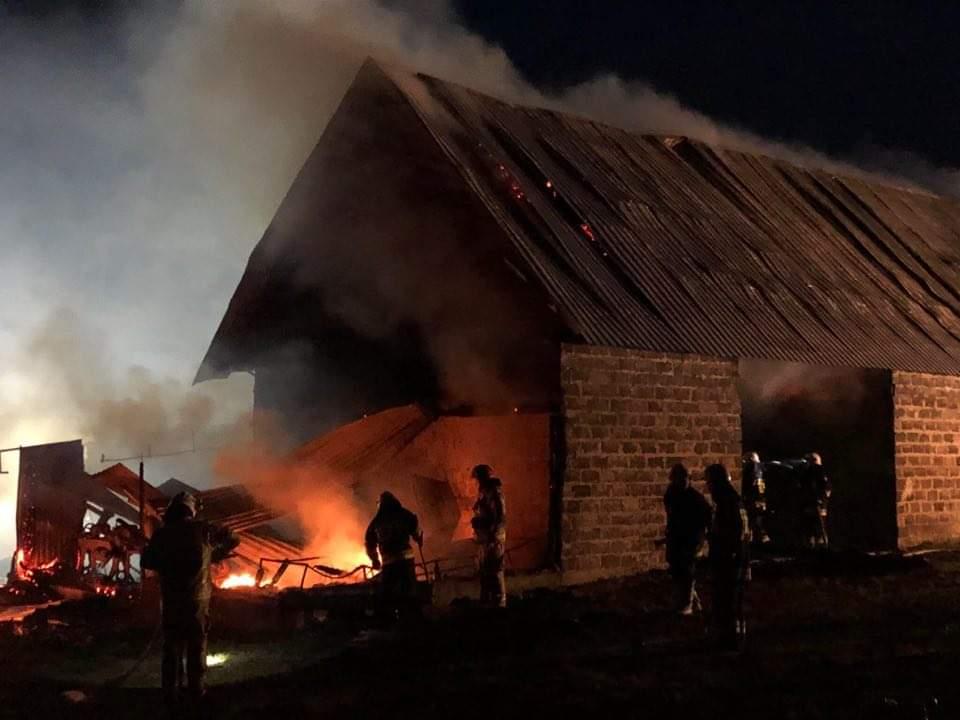W Lipniku płoną budynki! Trwa akcja ratunkowa