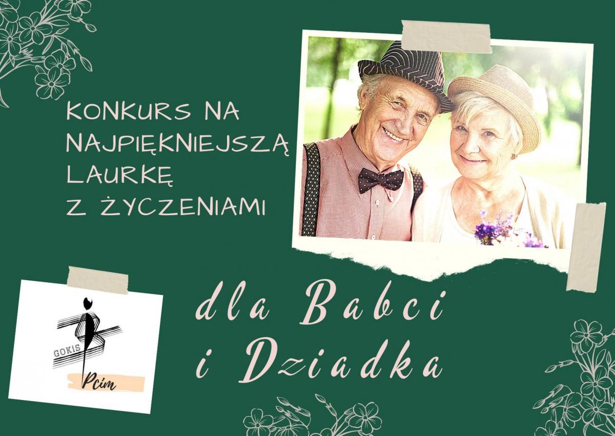 Najpiękniejsza Laurka dla Babci i Dziadka - konkurs gmina Pcim