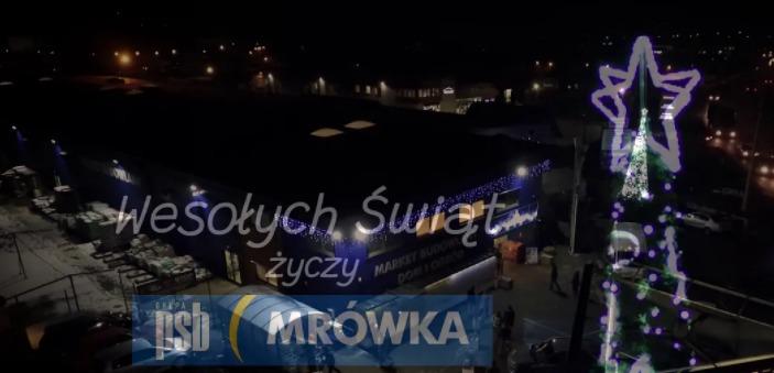 Wesołych Świąt życzy PSB Mrówka Myślenice
