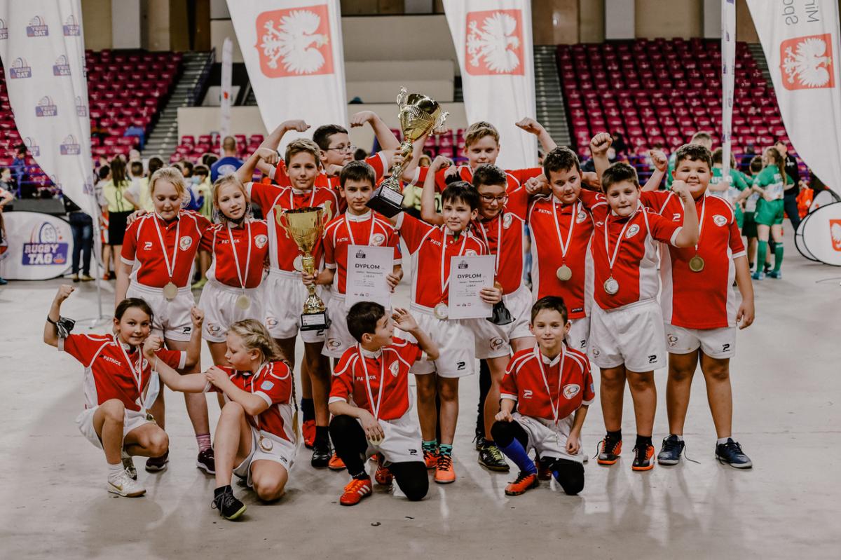 Młodzi zawodnicy UKS Rugby Lubień najlepsi w Polsce! Podwójny sukces!!!