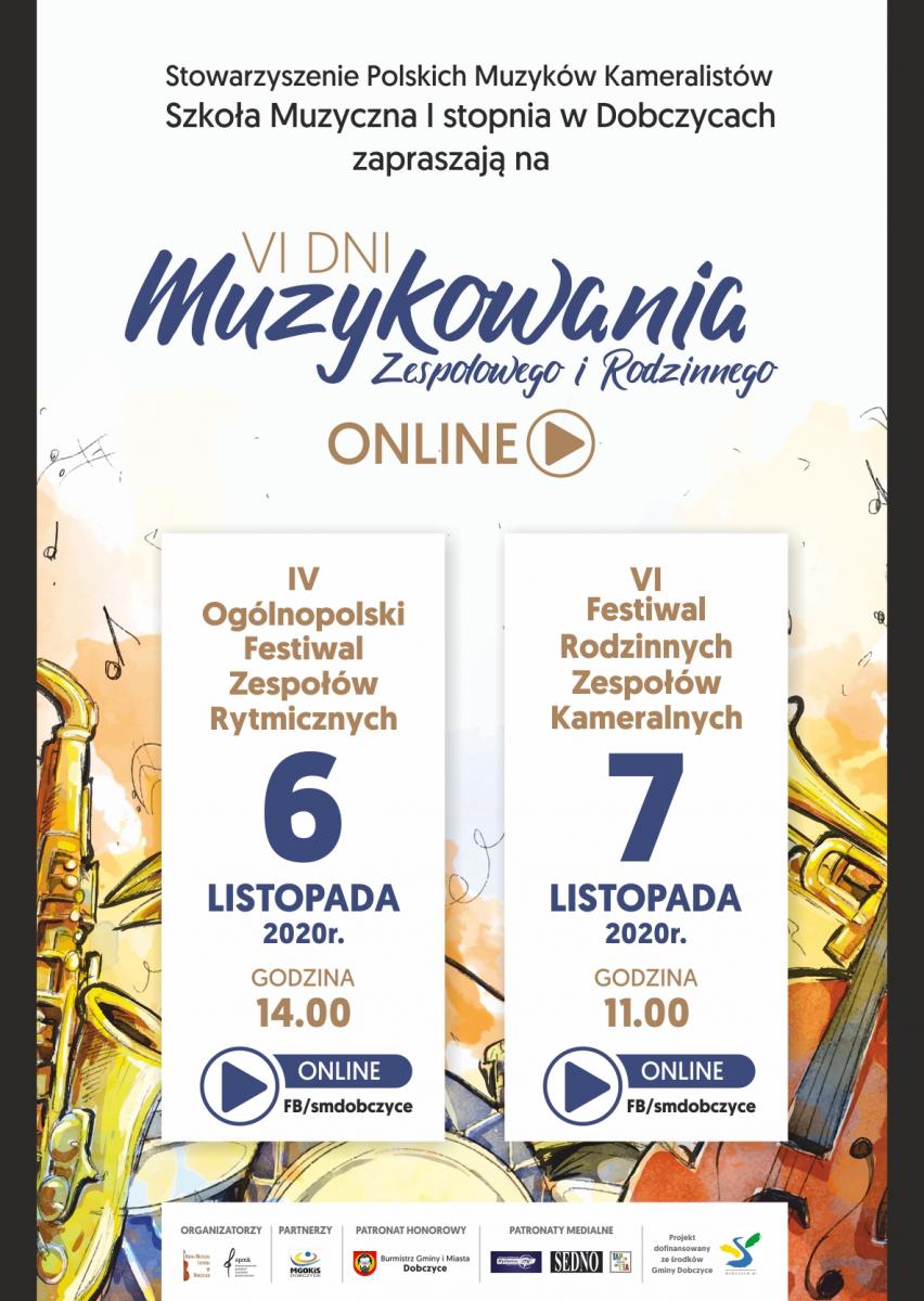 VI Dni Muzykowania Zespołowego i Rodzinnego online