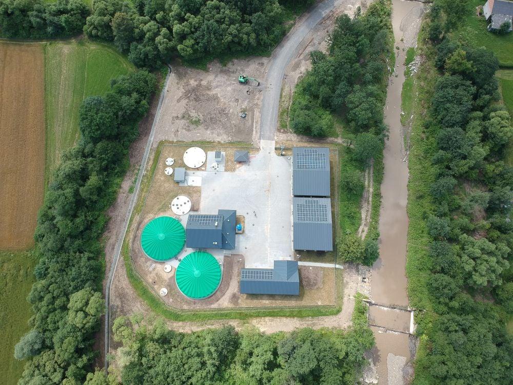 Rozruch gminnej oczyszczalni ścieków w Poznachowicach Dolnych
