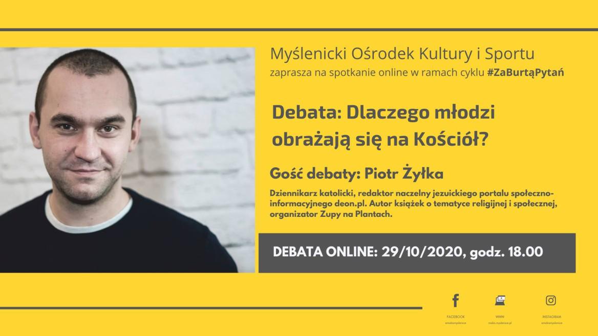 Debata online: dlaczego młodzi obrażają się na Kościół?