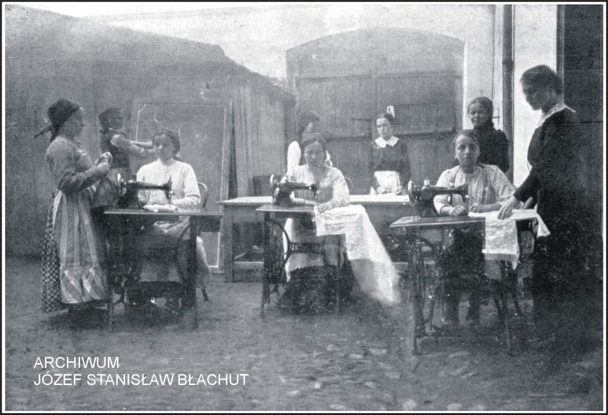 Perły Myślenic. Kurs dla gospodyń wiejskich 1914