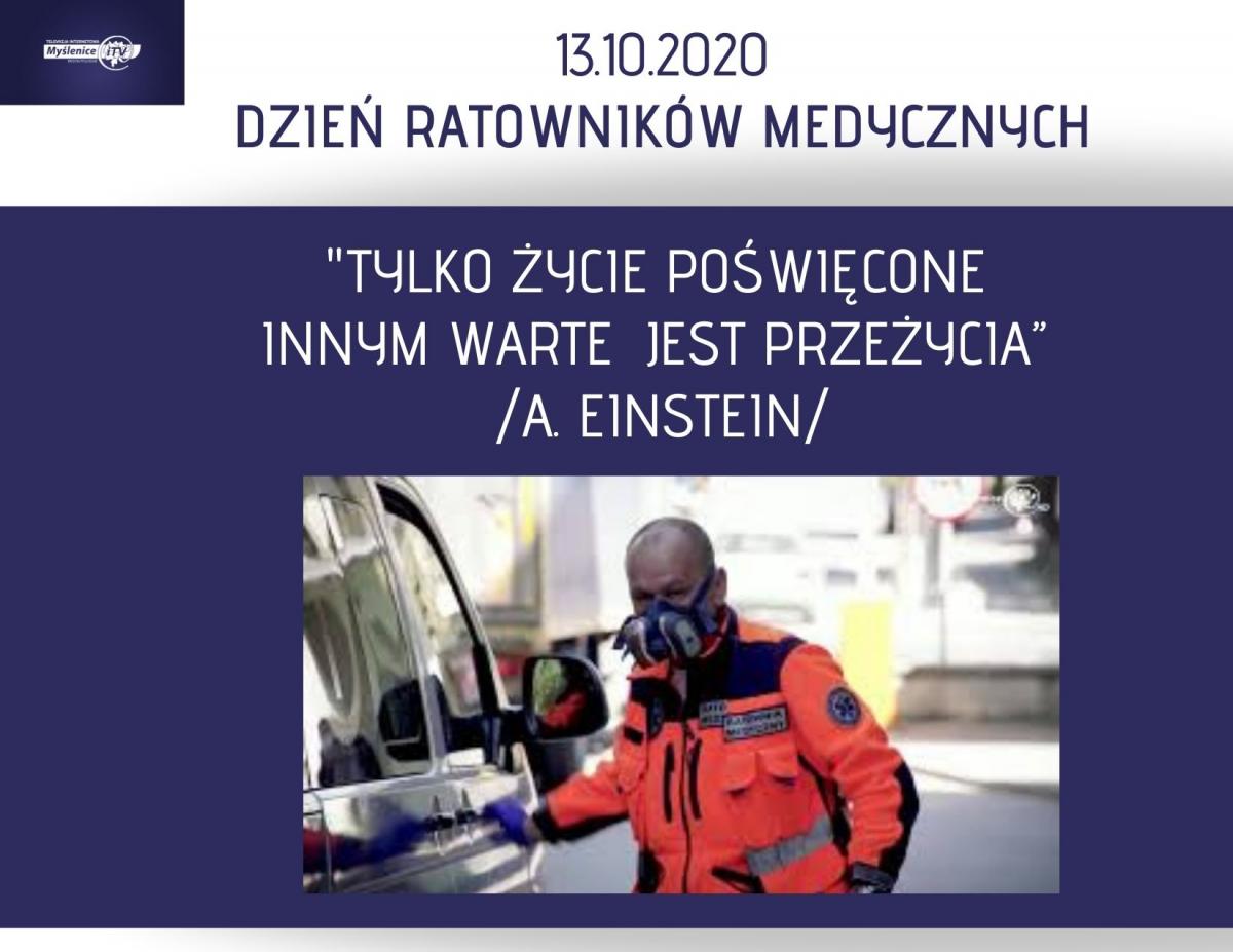 Sto lat w zdrowiu życzymy dziś ratownikom medycznym