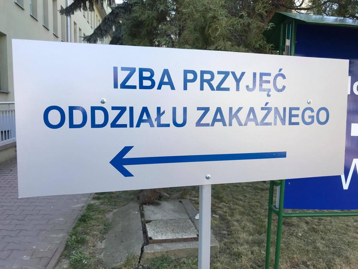 Szpital Myślenice- zmarła 87-letnia kobieta chorująca na COVID-19