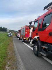 PSP informuje: zderzenia pojazdów w powiecie