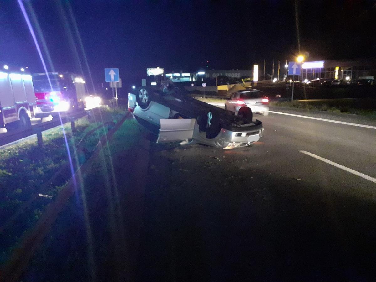 Wypadek na ul. Sobieskiego w Myślenicach