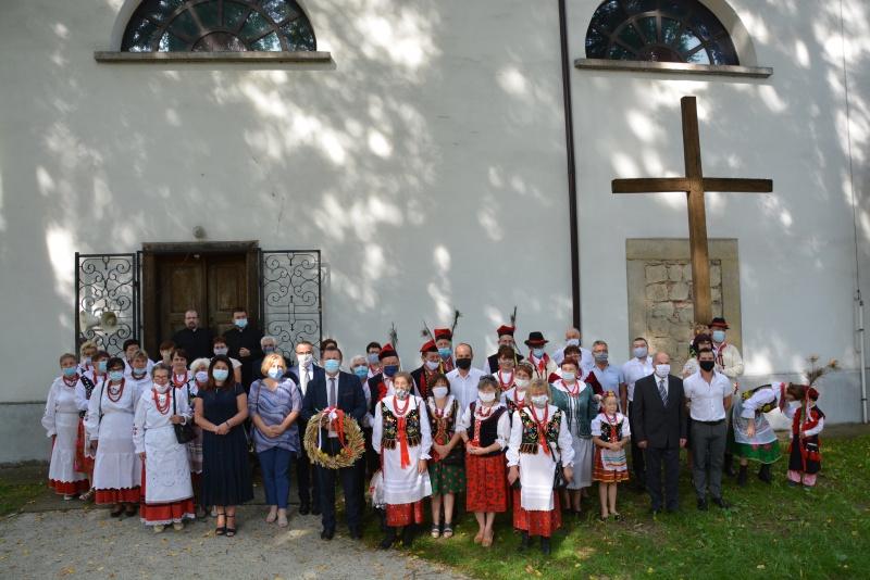 Dożynkowa msza święta w Dobczycach