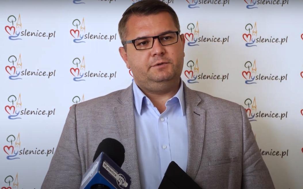 Konferencja prasowa Kolej Plus. UMiG Myślenice