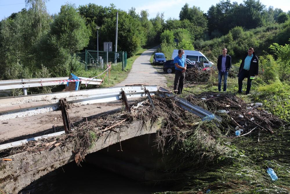 Szacowanie strat w gminie Myślenice