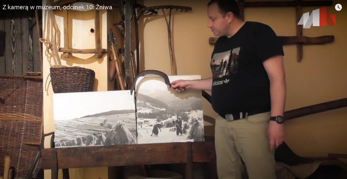 Z kamerą w muzeum- żniwa