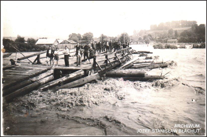 Perły Ziemi Myślenickiej. Dobczyce wielka powódź 16 lipca 1934