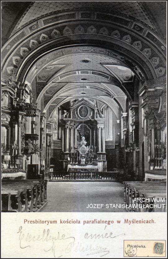 Perły Myślenic. Kościół Parafialny pw. NNMP 1898 rok