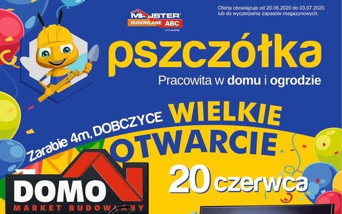 Dobczyce. 20 czerwca wielkie otwarcie Marketu Budowlanego 