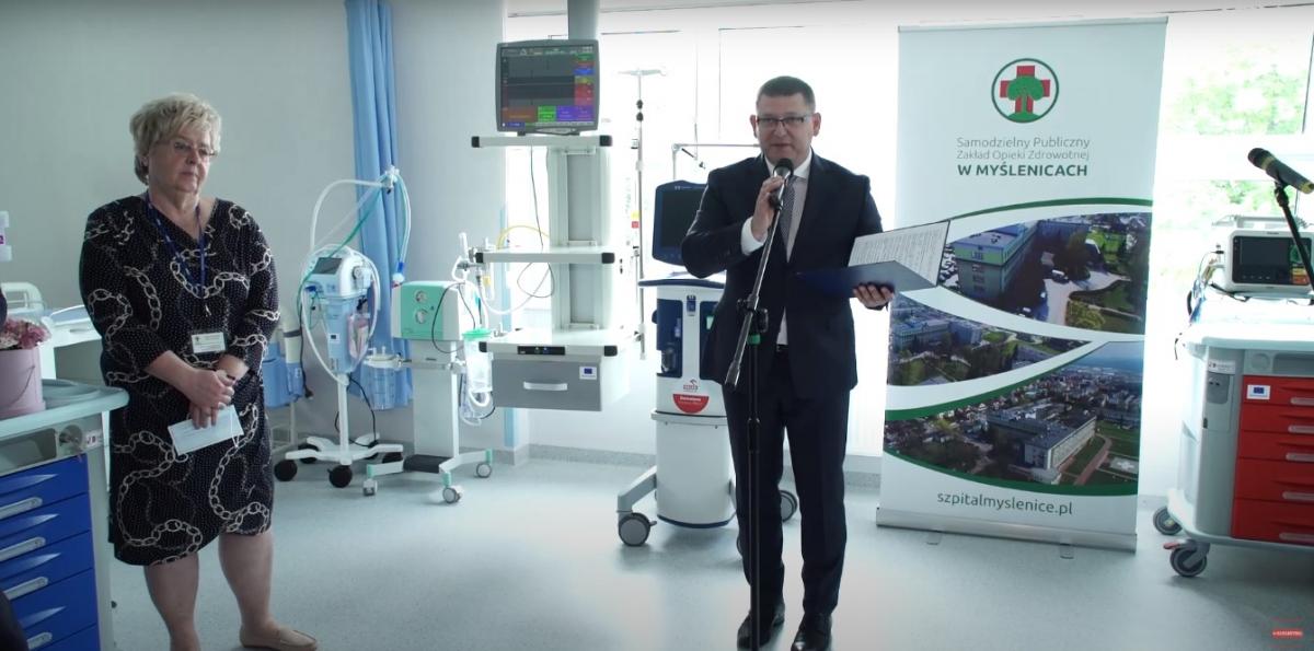 Zakończył się kolejny etap modernizacji myślenickiego szpitala