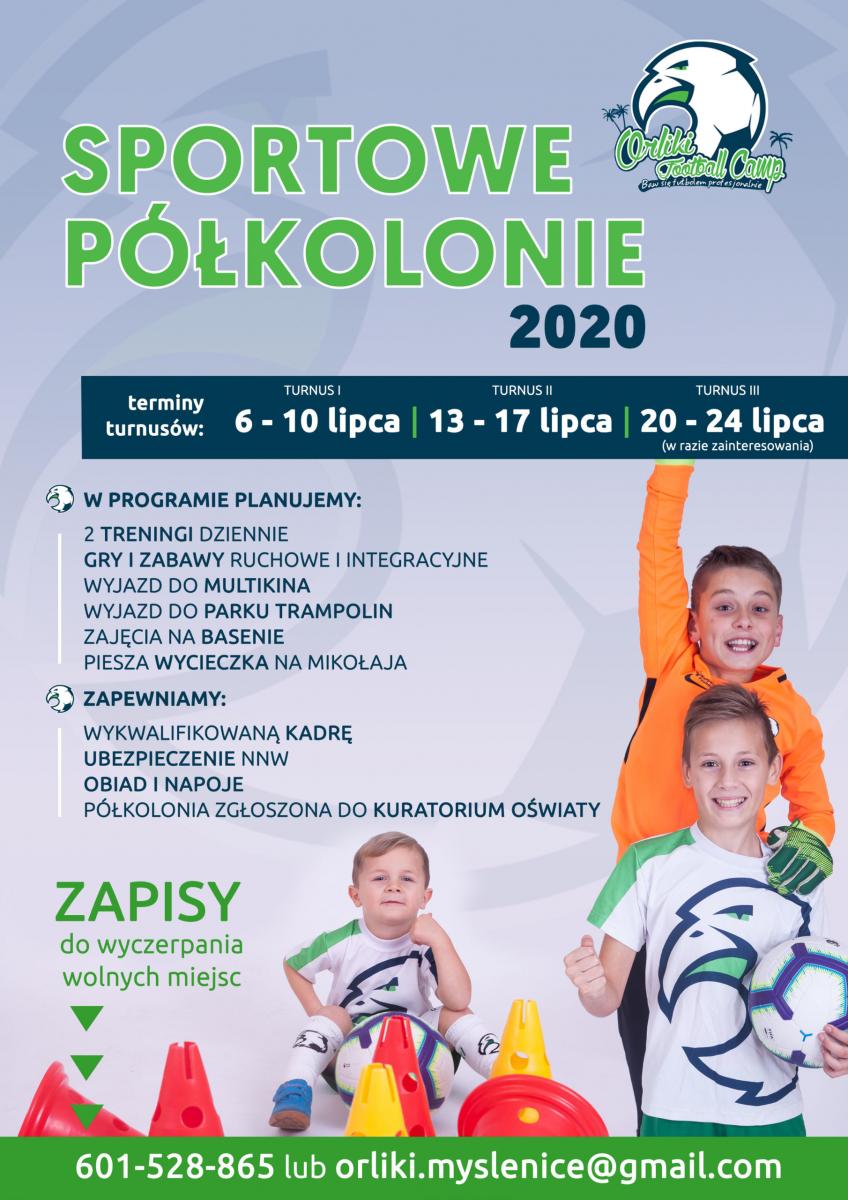 Orliki Myślenice zapraszają na sportowe półkolonie dla dzieci