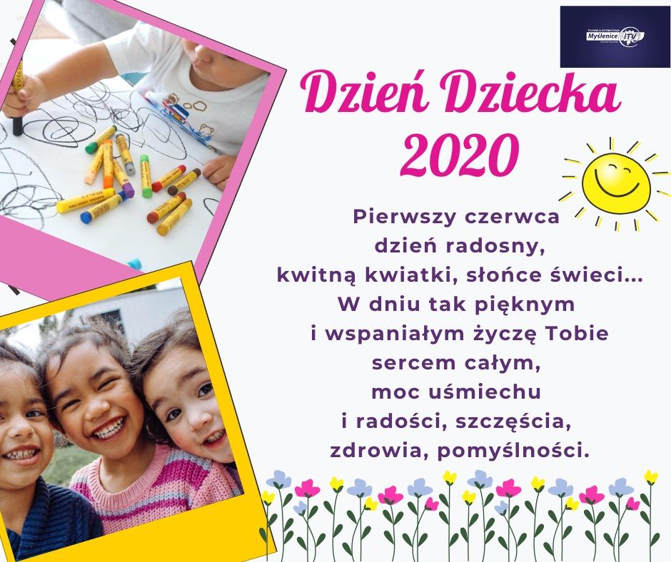 1 czerwca Dzień Dziecka. Najlepsze życzenia!