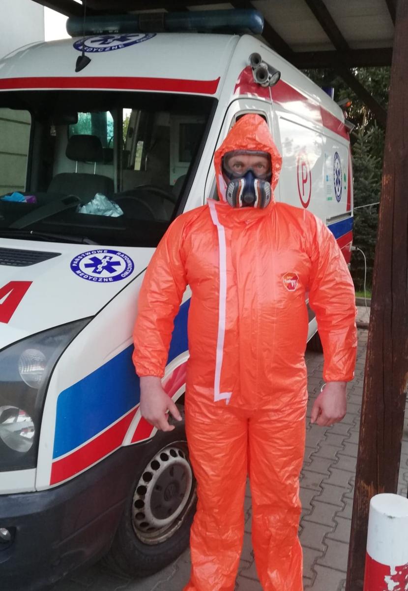 Ratownicy medyczni dziękują za pomoc
