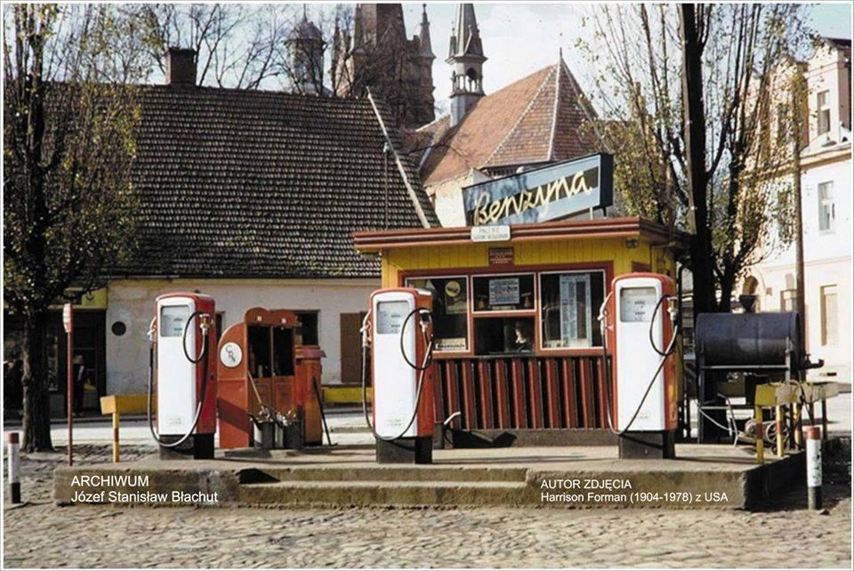 Perły Myślenic. Rynek w Myślenicach. Archiwum Józefa Stanisława Błachuta
