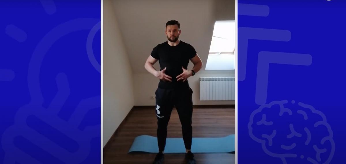 Codziennik Myślenice iTV. Tomasz Talaga-ćwiczenia z trenerem personalnym
