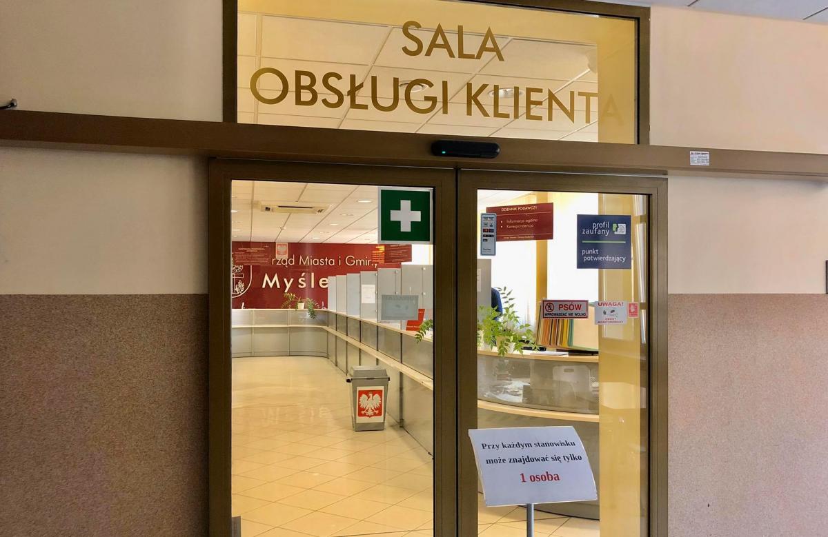 Urząd Myślenice. Otwarta Sala Obsługi Klienta
