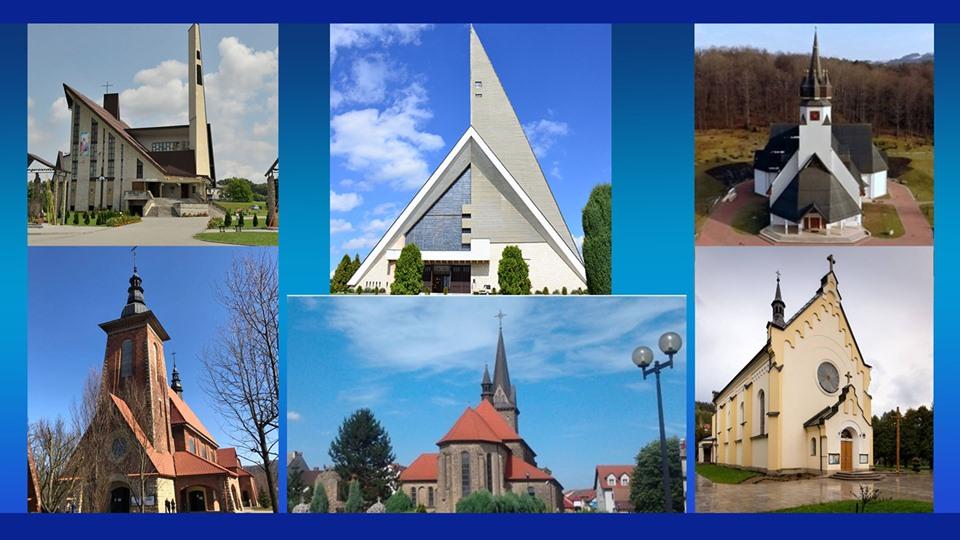 Ile osób na mszach w parafiach powiatu myślenickiego?