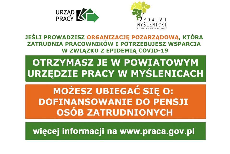 Pomoc dla organizacji pozarządowych w ramach tarczy antykryzysowej