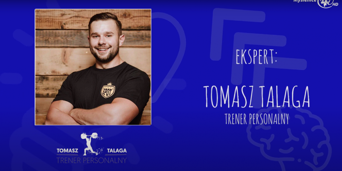 Codziennik Myślenice iTV. Tomasz Talaga-ćwiczenia z trenerem personalnym