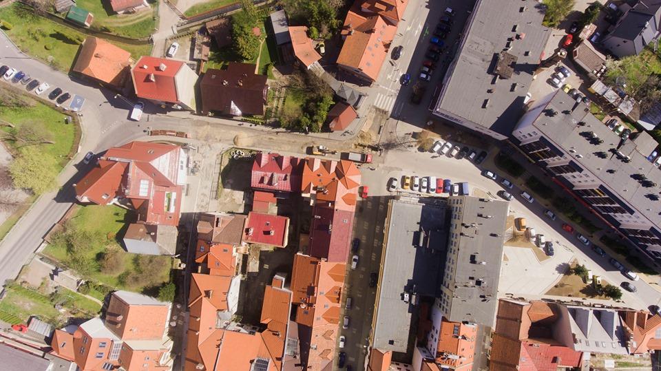Myślenice. Ul. Jordana częściowo zamknięta