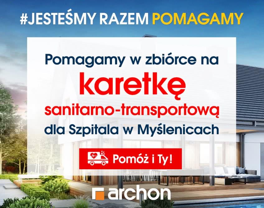#JestesmyRazemPomagamy- trwa zbiórka na karetkę dla myślenickiego szpitala