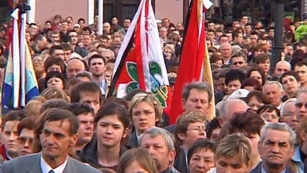 2005. rok odejścia św. Jana Pawła II do 