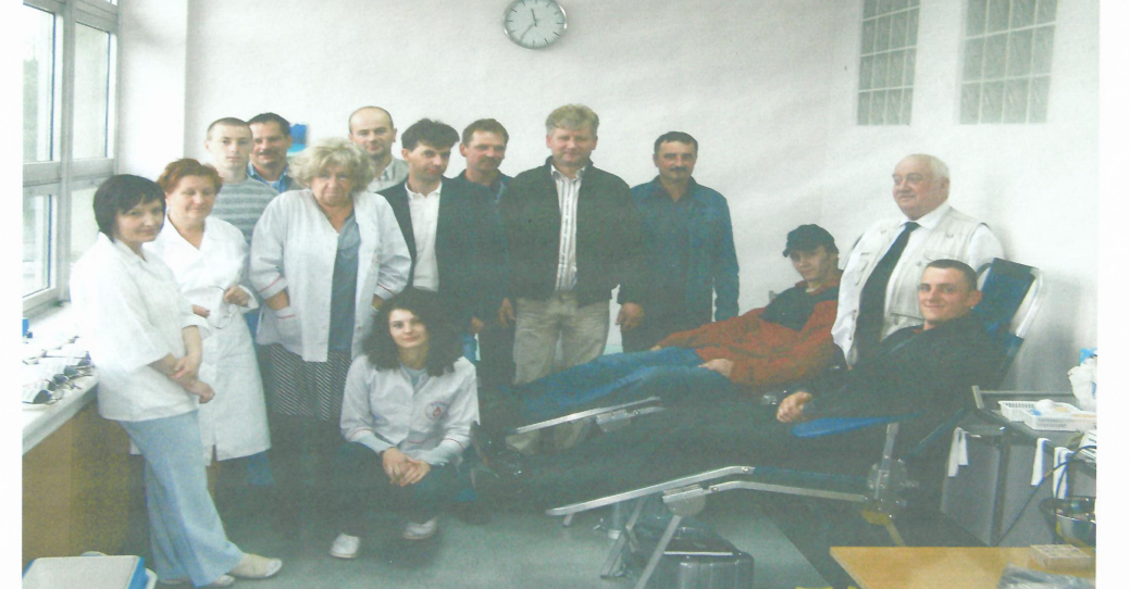 Od 19 lat druhowie honorowo i regularnie oddają krew