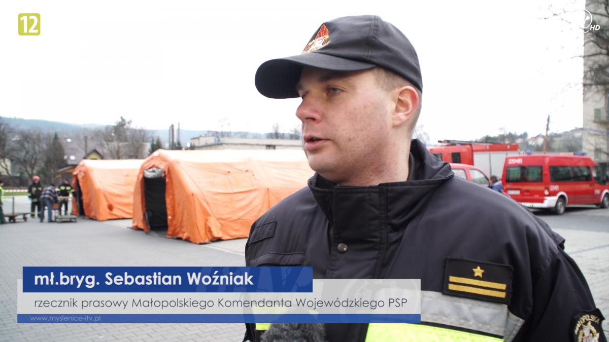 Szpital Myślenice. Ćwiczenia na wypadek sytuacji kryzysowej