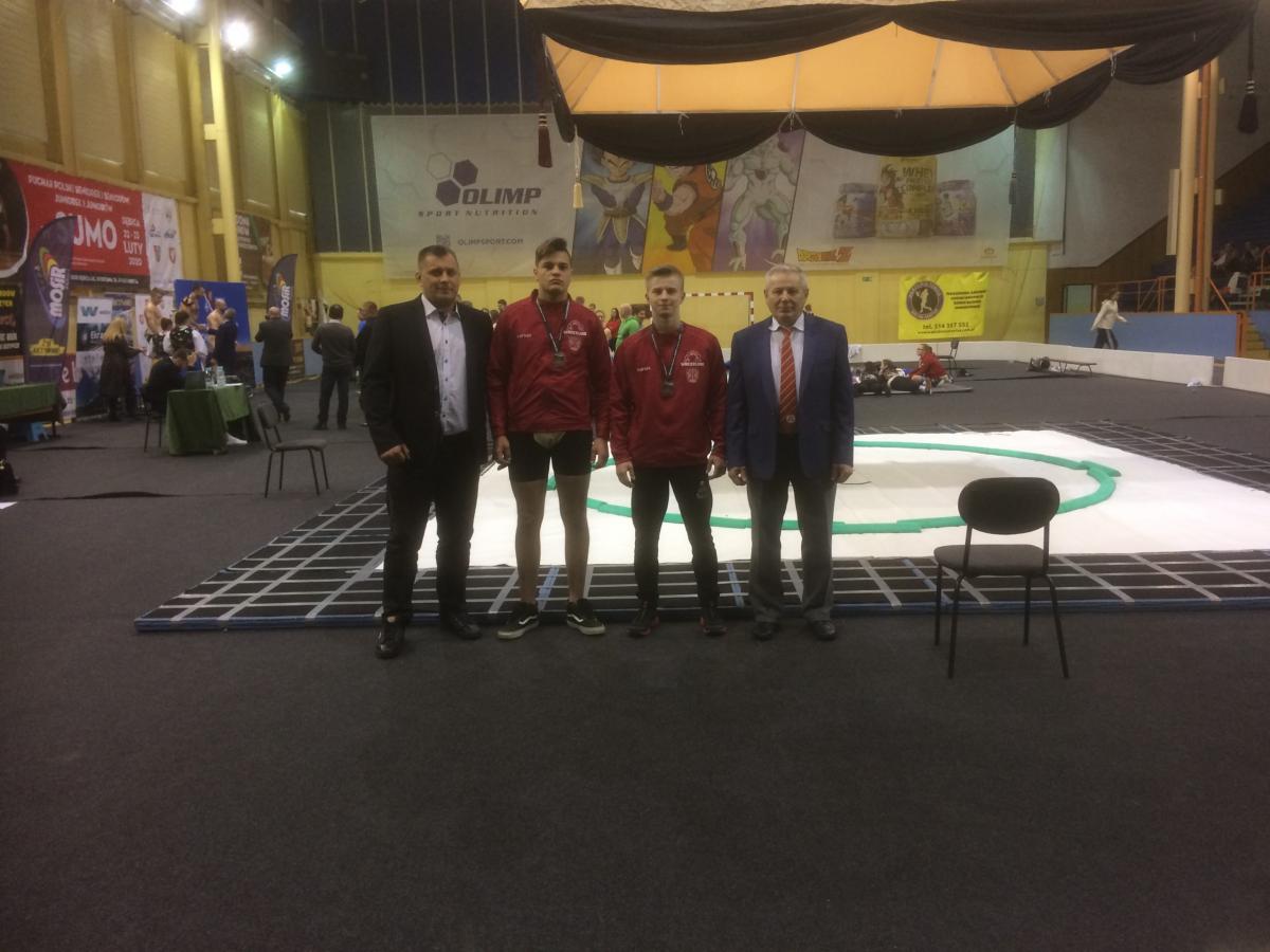 Jan Mastela i Krzysztof Szpakiewicz z brązowymi medalami Pucharu Polski