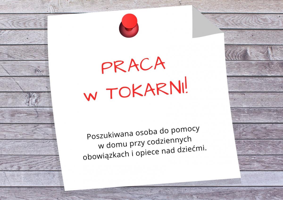 PRACA SZUKA CZŁOWIEKA!