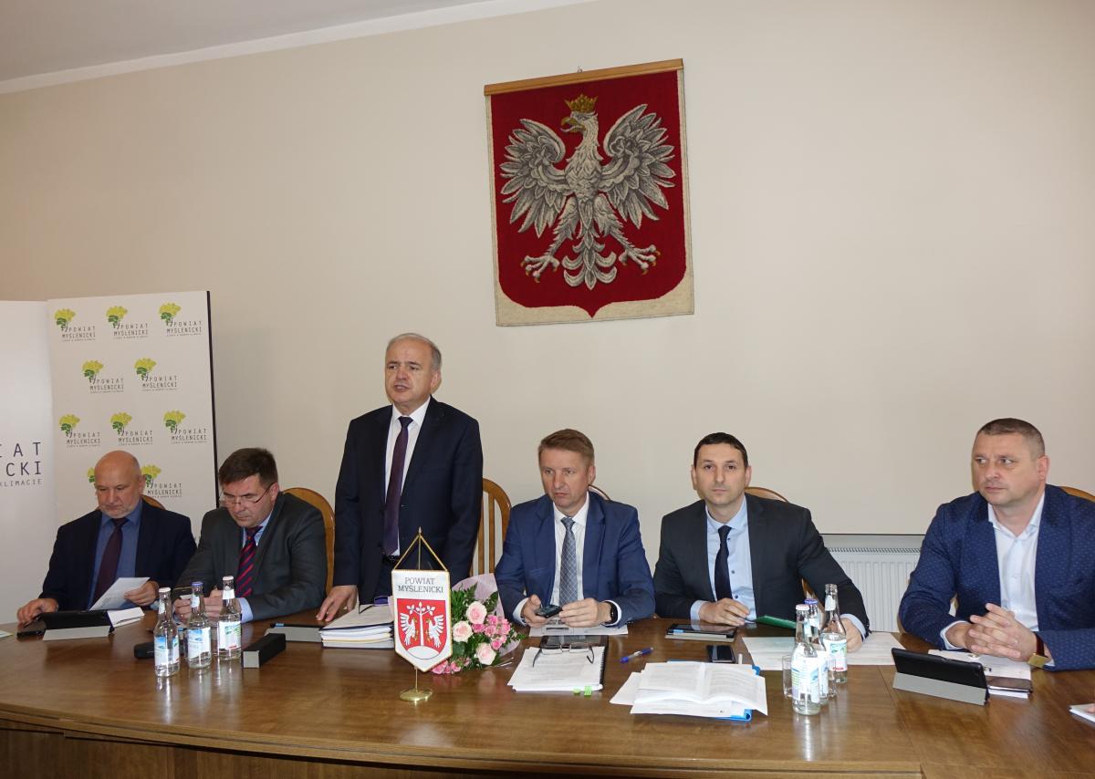 XIX Sesja Rady Powiatu Myślenickiego czwartek 16.01.2020