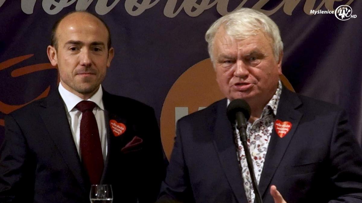 Spotkanie Noworoczne PO, KOD i SMDKD w Myślenicach