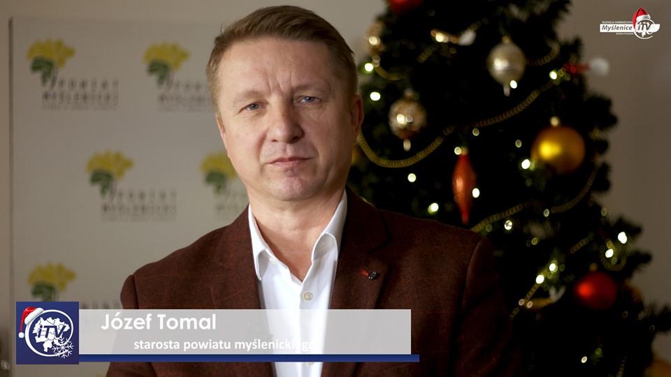 Życzenia świąteczne dla mieszkańców powiatu myślenickiego