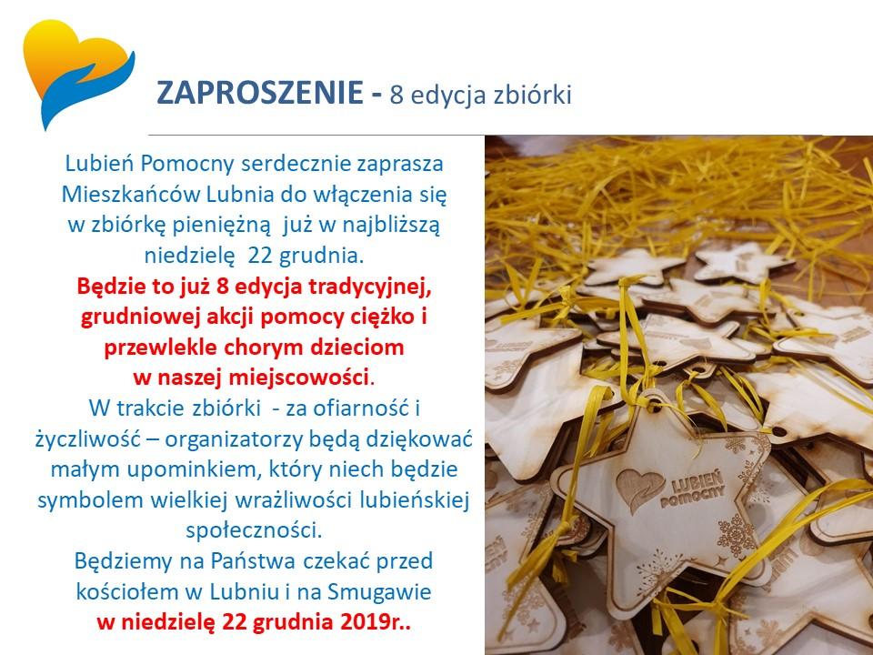 Lubień Pomocny znów zmierza z pomocą dla potrzebujących