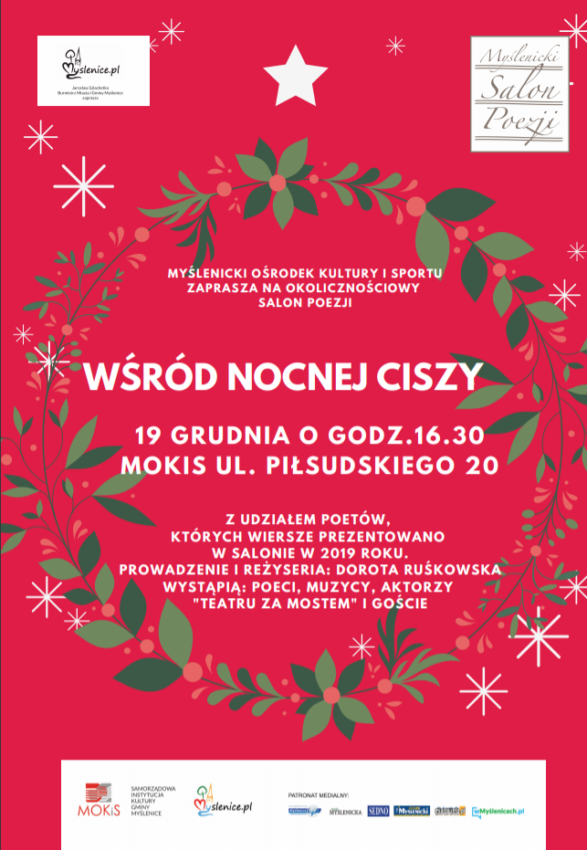 Wśród nocnej ciszy – Świąteczny Salon Poezji w MOKIS-ie