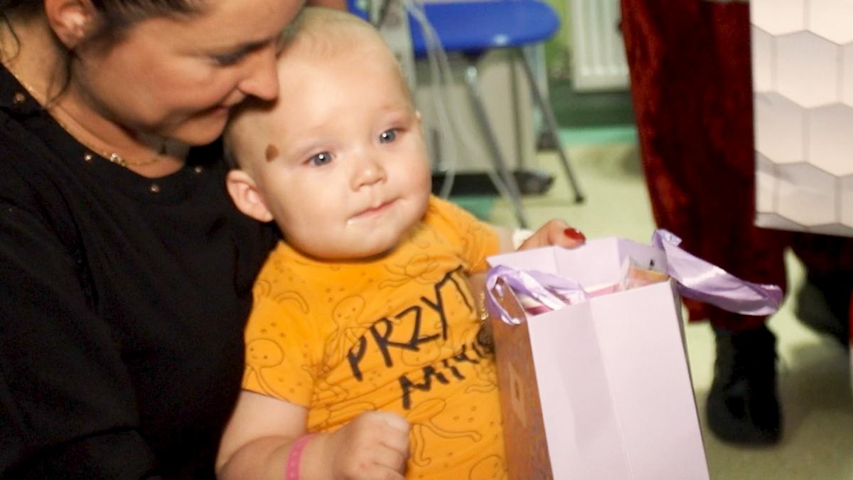 Mikołaj odwiedził pacjentów myślenickiego szpitala