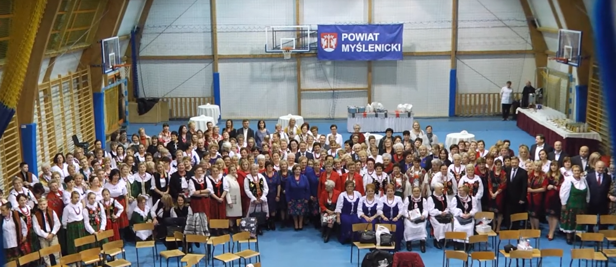 Koła i Stowarzyszenia Gospodyń Wiejskich z powiatu myślenickiego świętowały wspólnie