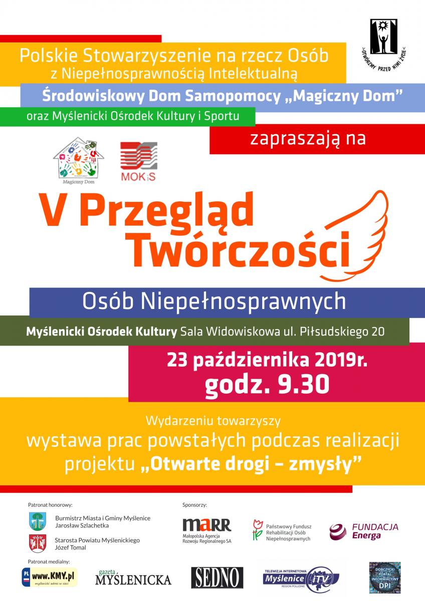 Przegląd Twórczości Osób Niepełnosprawnych w Myślenicach